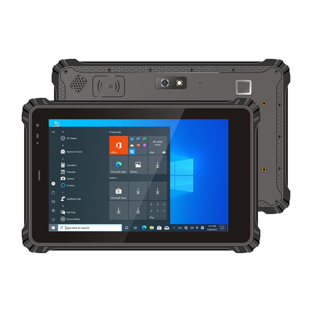 Amazon.com : Kevizewo 8 Inch Rugged Tablet Windows 10, Industrial